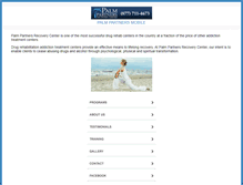 Tablet Screenshot of m.palmpartners.com