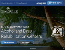 Tablet Screenshot of palmpartners.com